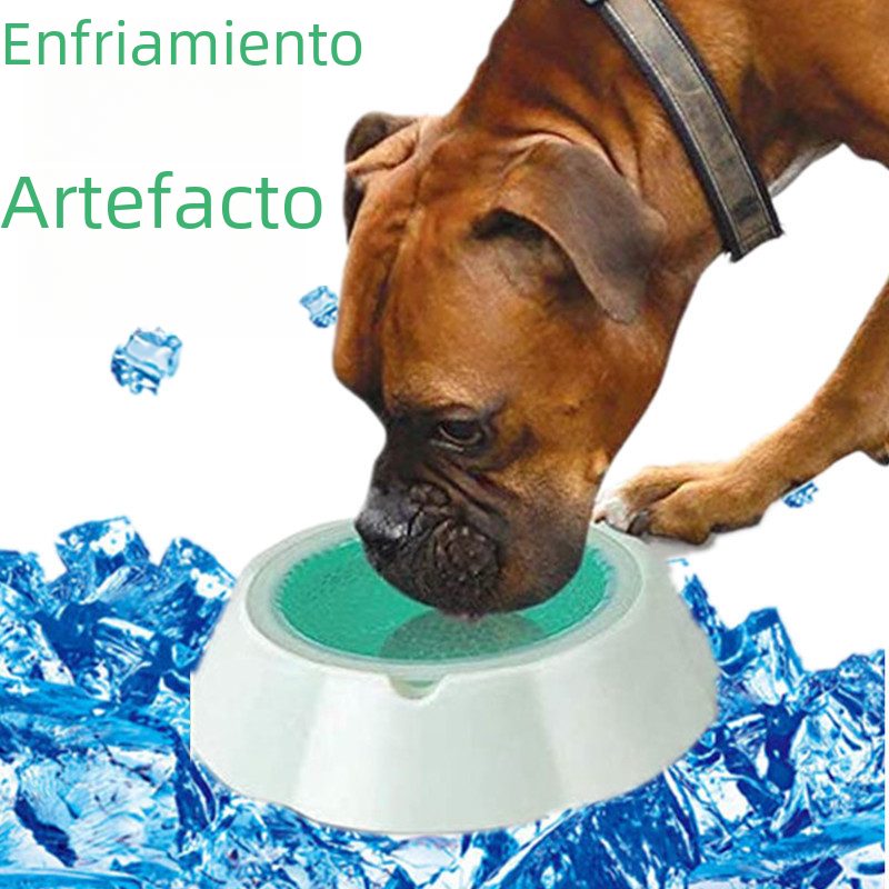 Summer Cooling Pet Bowl for Dogs & Cats