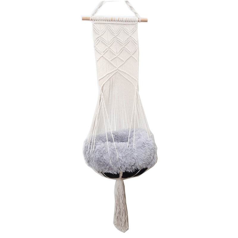 Bohemian Handmade Lace Cat Swing Bed