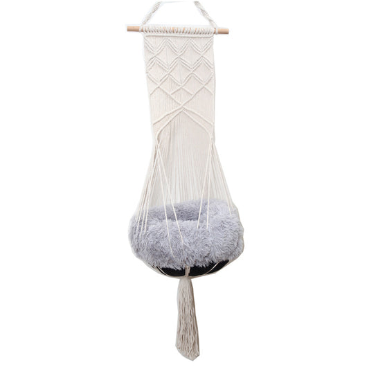Bohemian Handmade Lace Cat Swing Bed