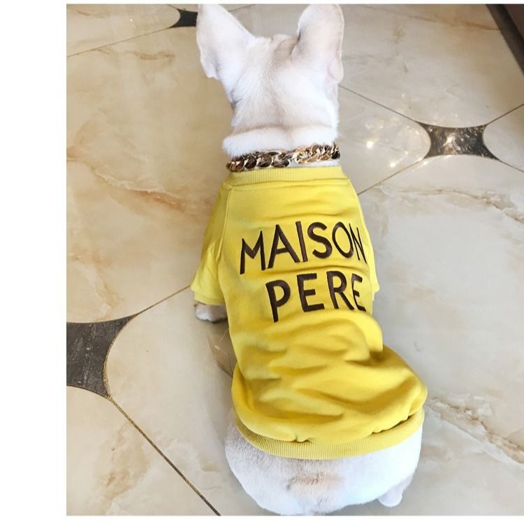 Embroidered Terry Cotton Matching Sweater for Pet & Owner