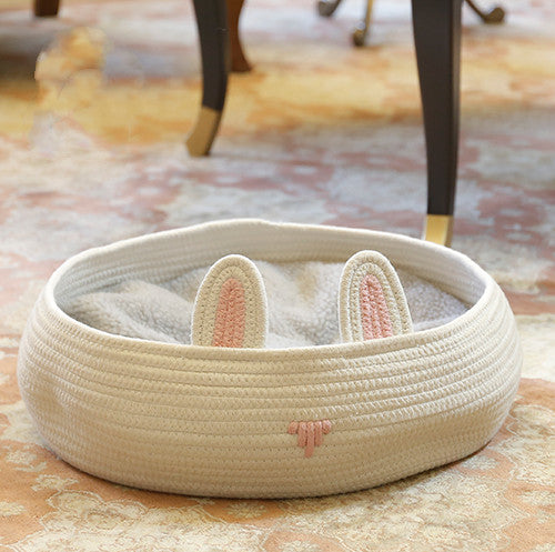 Animal-Shaped Removable Pet Nest Mat