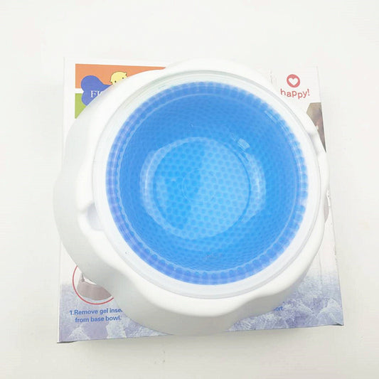 Summer Cooling Pet Bowl for Dogs & Cats