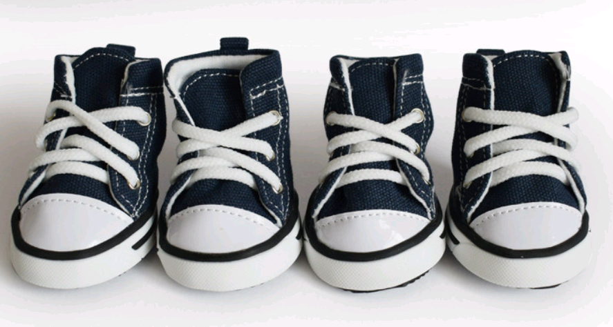Waterproof Non-Slip Denim Dog Shoes
