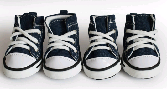 Waterproof Non-Slip Denim Dog Shoes