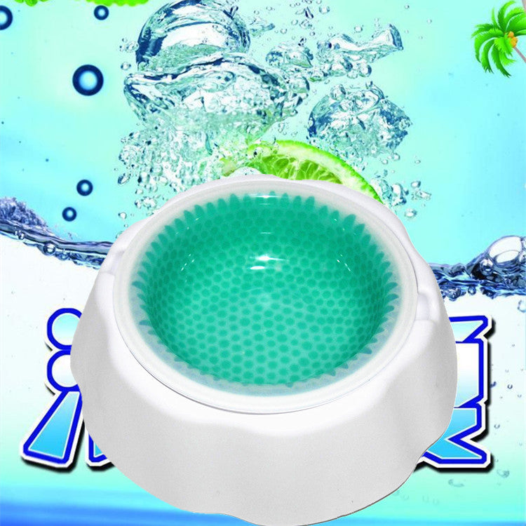 Summer Cooling Pet Bowl for Dogs & Cats