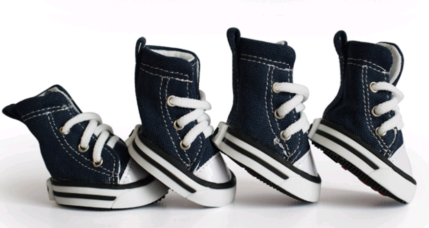 Waterproof Non-Slip Denim Dog Shoes