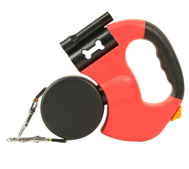 Auto Double Dog Leash — Walk Two Dogs with Ease