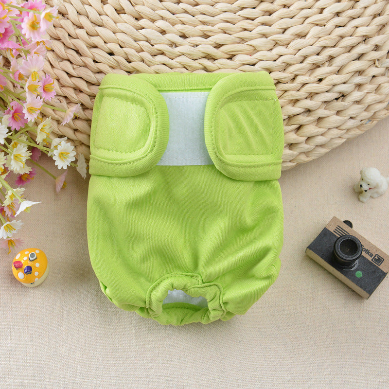Pet Menstrual Pants with Velcro Closure — Comfortable & Secure