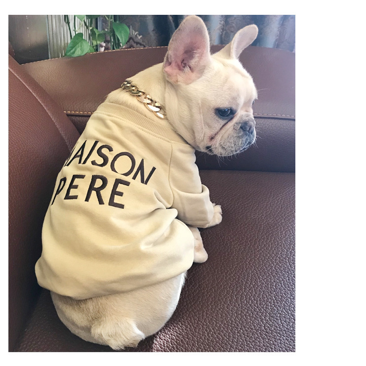 Embroidered Terry Cotton Matching Sweater for Pet & Owner
