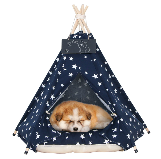 Canvas Pet Tent for Small & Medium Dogs