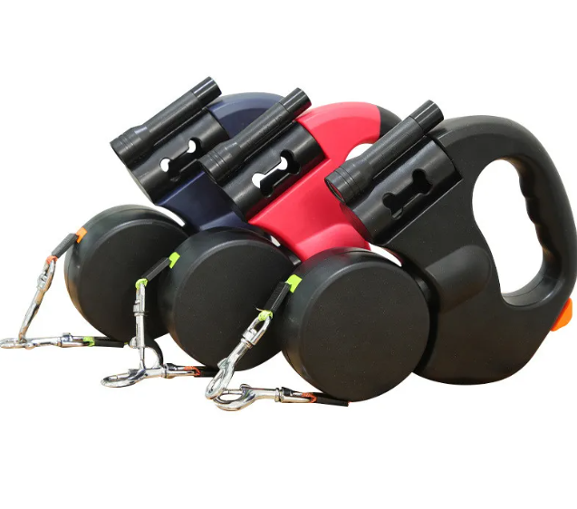 Auto Double Dog Leash — Walk Two Dogs with Ease