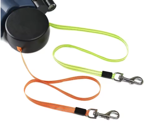 Auto Double Dog Leash — Walk Two Dogs with Ease