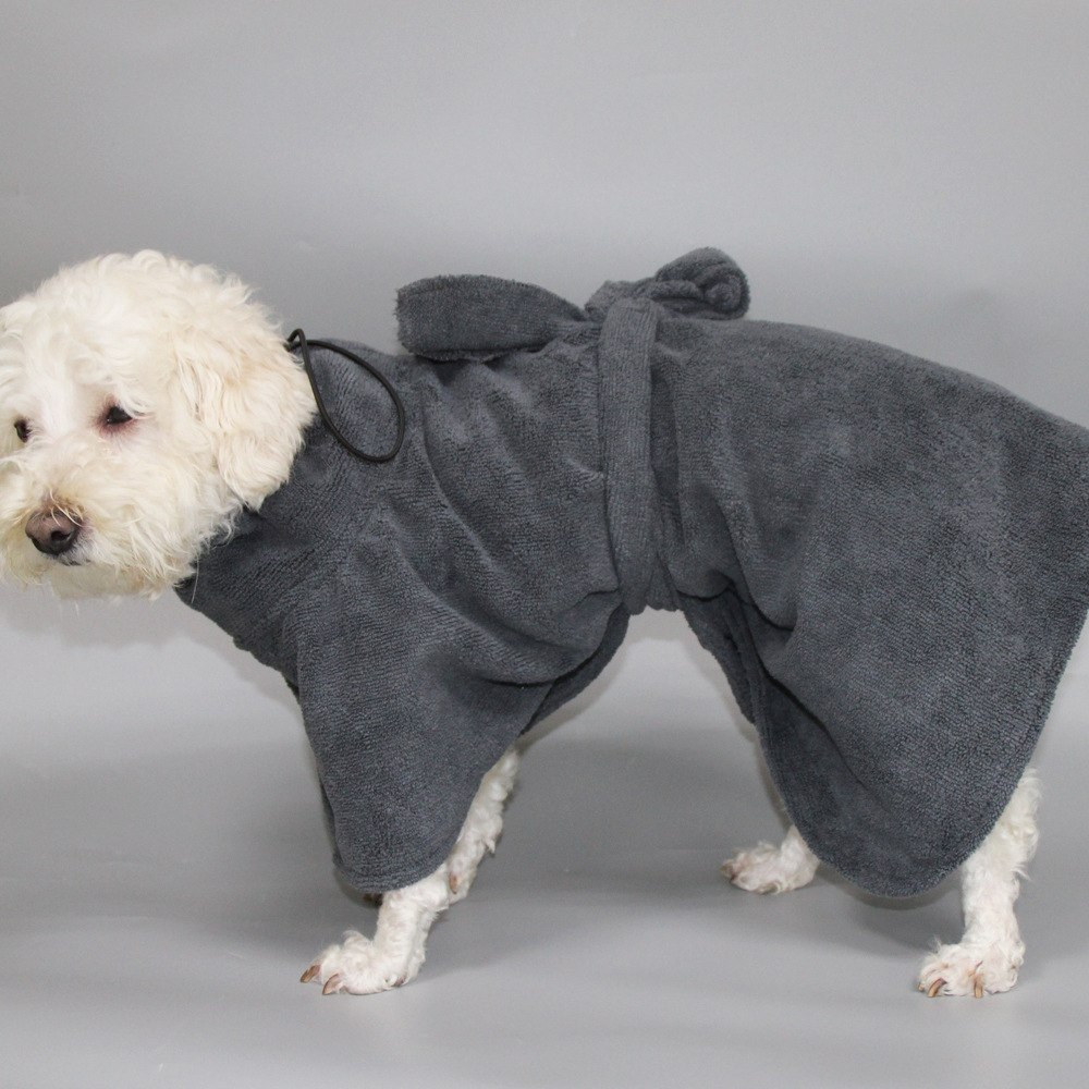 Super Absorbent Bathrobe Towel for Large Dogs