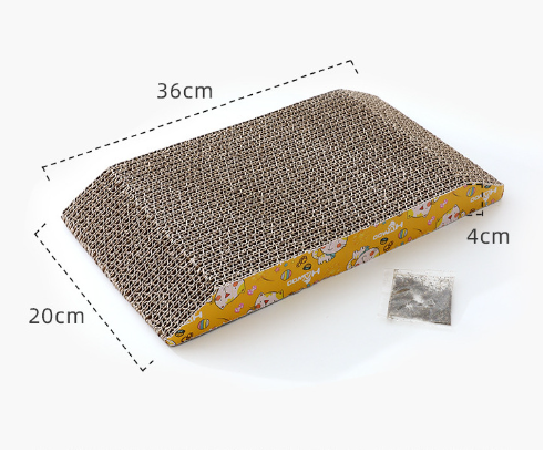 T-Shaped Cat Scratching Board with Catnip