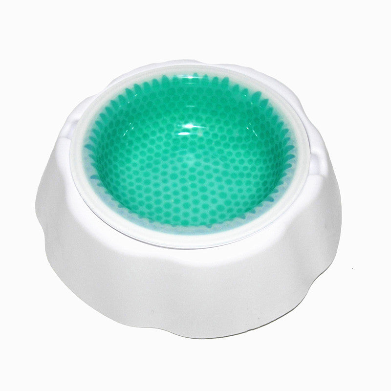 Summer Cooling Pet Bowl for Dogs & Cats